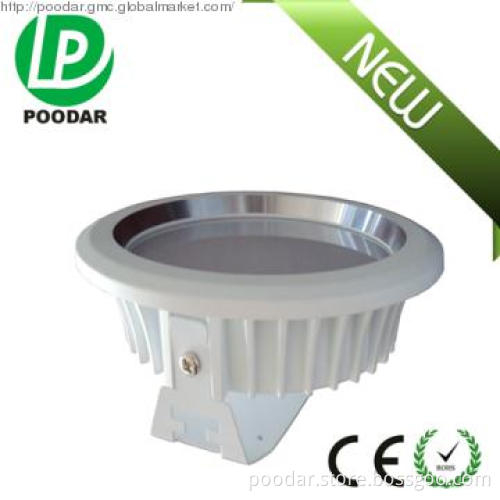 Round shape with white LED downlighting 30w  2160lm D200mm cut out